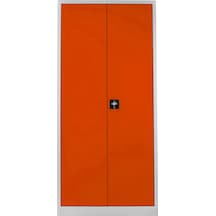 Jessan Ofis 198 lik Dosya Dolabı Gri-Turuncu