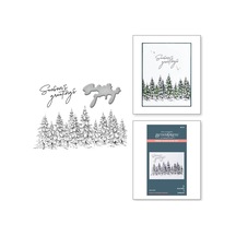 Season's Greetings Evergreens Pres Plakası, Metal