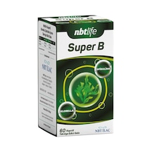 Nbt Life Super B Klorella Spirulina İçeren Takviye Gıda 60 Kapsül