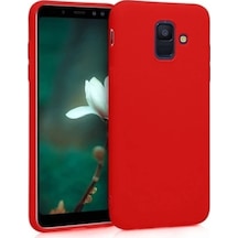 Samsung Uyumlu Galaxy A8 2018 Arka Kapak Silikon Kılıf