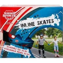 Rising Sports Inline Paten 34-37 Mavi