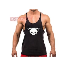 Tarzsokak Gym Tank Top Fitness Sporcu Atleti Gym140 Siyah