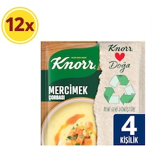 Knorr Hazır Mercimek Çorbası 12 x 76 G
