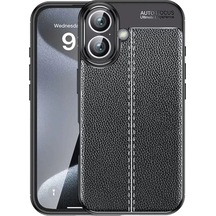 Newface Apple İphone 16 Kılıf Auto Focus Kapak - Siyah
