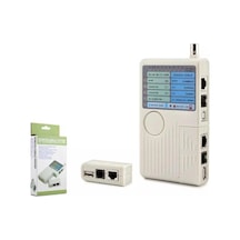 Hadron Hdx6505 Kablo Test Cihazı Rj11 + Rj45 + Bnc + Usb Kdo