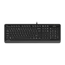 A4-tech Fk10 Usb Q Gri Klavye - Mm