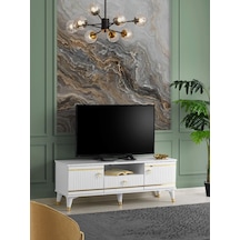 110 CM KORDON MDF MEBRAN KAPAK TV SEHPASI
