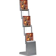 Alüminyum Zigzag Broşür Rafı