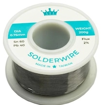 200 Gr 60/40 0,75 Mm Lehim Teli Taıwan Malı