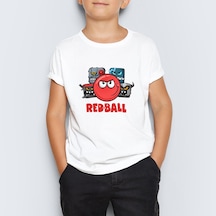 Red Ball 4 Crazy Kırmızı Top Redball Çocuk Tişört Mr-05