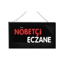 Işıklı Tak Çalıştır Hazır Tabela Nöbetçi Eczane