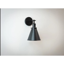 Riolight Retro1,rustik,vintage Siyah Mafsallı Hareketli Başlık 1x Siyah