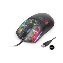 Gaming Mouse 7200 Dpi Rgb Soyut Art Desenli - Siyah G306c