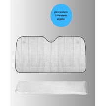 Metalize Reflektör Yüzeyli Uv Koruyucu Araç Güneşliği Serin Ve Güvenli Semeglbl - 29 Sürüşler İçin