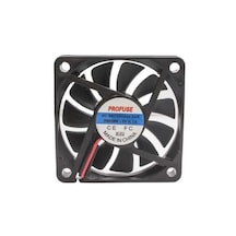 60x60x10mm Dc Motor Fırçasız 5 Volt 0.1 Amper 2 Pin Soğutma Fanı