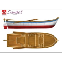 1/12 Sandal Ahşap Maketi