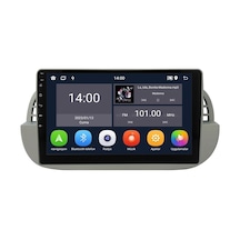 Fiat 500 Multimedya Sistemi Beyaz Çerçeve 2008-2014 Crv-4652xdw
