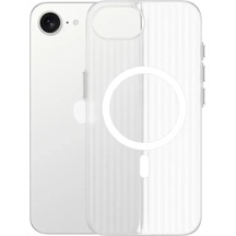 Jocajeİphone Uyumlu 16e/se4 2025 Şeffaf Magsafe Kılıf, Sert Darbeye Dayanıklı İphone Uyumlu 16 Pro İçinblack3000 Mah Black