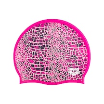 Flat Silicone Snakeskin Cap Bone Pembe Pembe