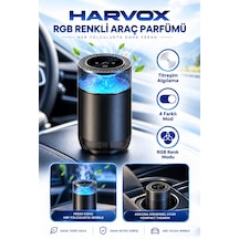 Harvox Hx-cf002 Akıllı Araç Parfümü Led Işıklı Buhar Efektli Oto Kokusu Difüzör