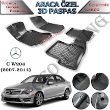 Rizline Mercedes C Serisi W204 2007-2014 3D Havuzlu  Paspas