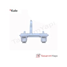 Kale İntegra Gömme Rezervuar Monovela Kol kaldıraç Seti Beyaz