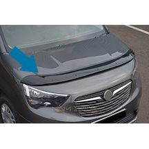 Peugeot Rifter Kaput Rüzgarlığı Parlak Siyah 3Mm 2019