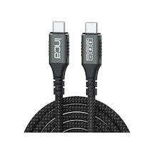 Itct-40 Usb4 8k 60hz Thunderbolt 4/3 40 Gbps Pd240w Type-c To Type-c Kablo-0.8m Usb 4, 40gbps Veri Aktarım Kapasitesi Gan Şarj Cihazı Ve Tüm Usb C Tipi Cihazlar