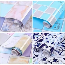 Sones Mutfak Duman Önleyici Fayans Duvar Çıkartmaları Ocak Duvar Kağıdı Çiçek Açan Çiçekler Diğer