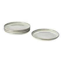 4 Adet Tatlı Tabağı Seti Meridyendukkan Gri Renk 20 Cm 4 Adet Gladelig Göz Alıcı Modern