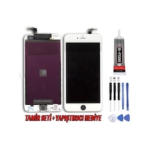 Apple Uyumlu iPhone 6 Plus Lcd Ekran A Kalite Beyaz Montaj Kiti