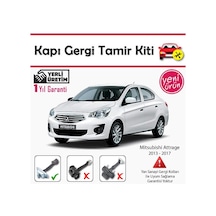 Barrer Mitsubishi Attrage Kapı Gergi (Limitör) Tamir Kiti 2013-2017
