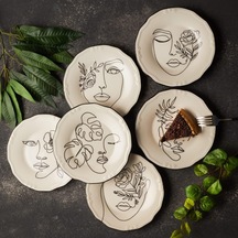 Face 6 Kişilik Pasta Takımı Diğer