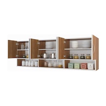Kenzlife hazır mutfak vice cvz 060*180*22 mutfak banyo dolabı kapaklı raflı