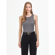 Pierre Cardin Kadın Gri Bluz Örme 50309145-vr024 Gri