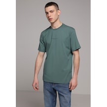 Colin's Colins Regular Fit Yuvarlak Yaka Düz Erkek Yeşil Kısa Kol Tişört Cl1079749 Q1.v2 Sgr Silver Green