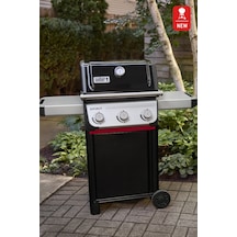 Weber Spirit 2025 Gazlı Barbekü&Mangal E-310 Siyah