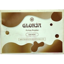 Gloria Kumaş Boyası Açık Kahverengi 10Gr Pamuk Yün Naylon İpek