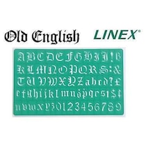 Linex Yazı Şablonu 30 Mm 8630