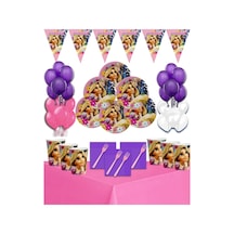 Rapunzel 16 Kişilik Doğum Günü Parti Malzemeleri Seti Tüm Yaşlar