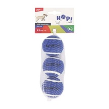 M-pets Hop Tenis Topu Köpek Oyuncağı Mavi 3lü 5 Cm 244-50053.01