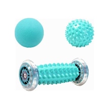 Novahub Masaj Topu Plantar Fasya Topu Kas Gevşemesi Fitness Topu, Stil: Set 2, Boyut: Set 2 Diğer, Küçük Boyutlu Çok Renkli
