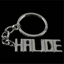 Halide - 172 - - Spt-gld - İsimli Anahtarlık Çok Renkli