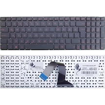 Asus Uyumlu X552L, A550JF, F550JD Klavye (Kırmızı Tuş)