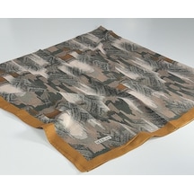 Miray Nevada Büyük Boy Organik Pamuk Eşarp - 120 X 120 - 06451 Hardal