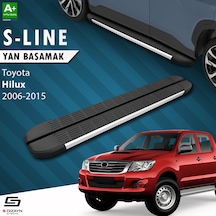 S-Dizayn Toyota Hilux 7 S-Line Aluminyum Yan Basamak 203 Cm 2006-