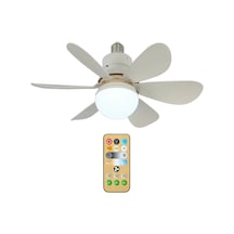 Hallow Işık Uzaktan Kumanda Led Fan