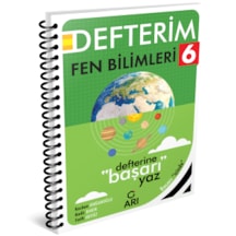 Arı 2025 6. Sınıf Fen Bilimleri Defterim