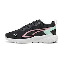 Puma All-day Active Unisex Siyah Pembe Yürüyüş Koşu Spor Ayakkabı 387386-25 Çok Renkli