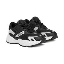 Kadın Fondo New Casper Dis. 26 Kalın Tabanlı Sneaker - Siyah/beyaz Black/multı